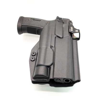 For the best OWB Holster for the P320 AXG and AXG Pro with Streamlight TLR-1 or TLR-1HL & Align Tactical Thumb Rest Takedown Lever, shop Four Brothers Holsters.
