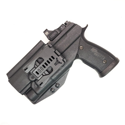 For the best OWB Holster for the P320 AXG and AXG Pro with Streamlight TLR-1 or TLR-1HL & Align Tactical Thumb Rest Takedown Lever, shop Four Brothers Holsters.