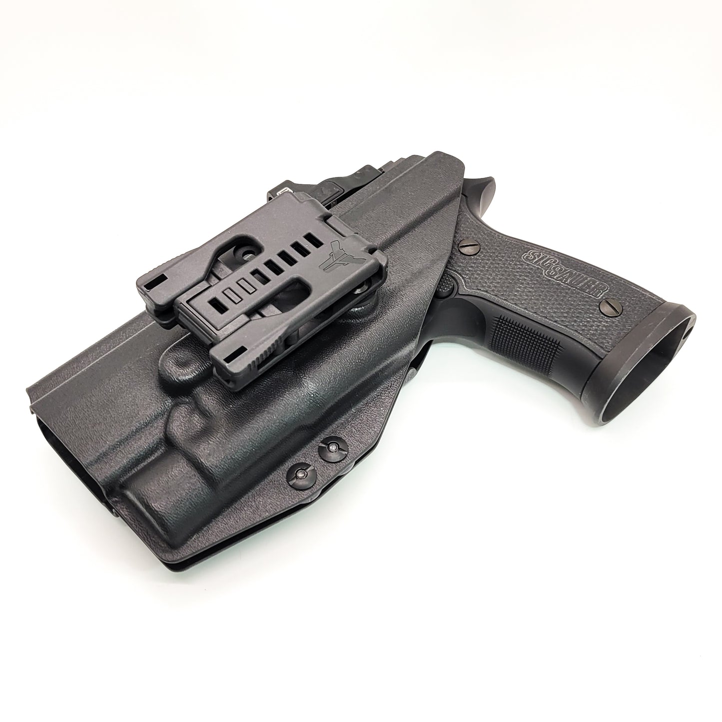 For the best OWB Holster for the P320 AXG and AXG Pro with Streamlight TLR-1 or TLR-1HL & Align Tactical Thumb Rest Takedown Lever, shop Four Brothers Holsters.