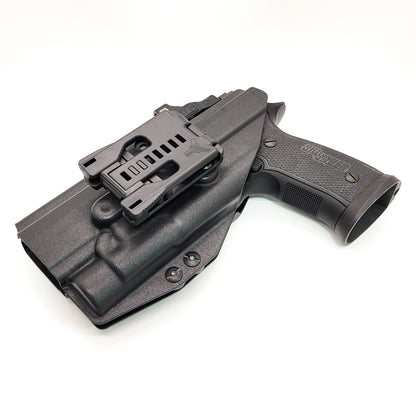 For the best OWB Holster for the P320 AXG and AXG Pro with Streamlight TLR-1 or TLR-1HL & Align Tactical Thumb Rest Takedown Lever, shop Four Brothers Holsters.