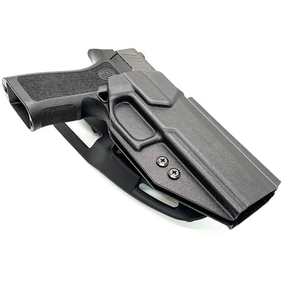 For the best, Outside Waistband Sig P320 & Align Tactical Thumb Rest Takedown Lever installed Duty & Competition Kydex Holster, shop Four Brothers Holsters. 