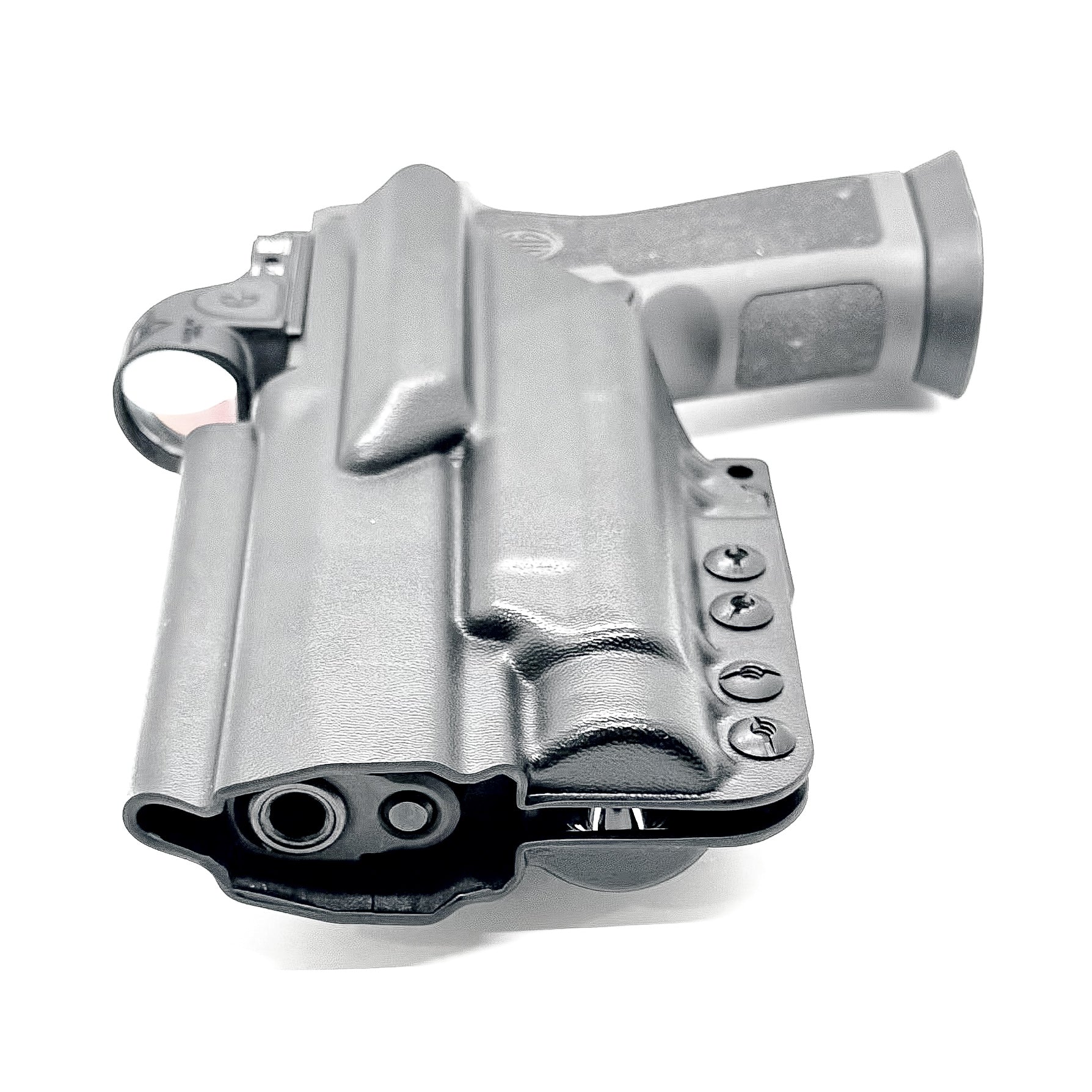 Holster for Sig Sauer P320 with Align Tactical Thumb Rest & TLR-1 HL-X in black with DCC Monoblock & Modwing from 4BROS Holsters