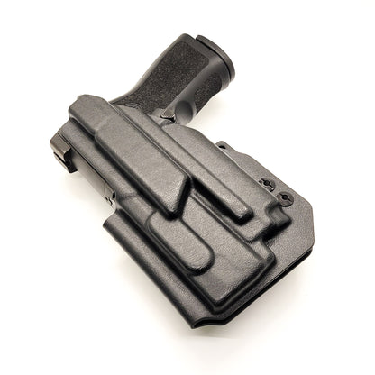 For the best IWB Inside waistband holster for Sig Sauer P320  Compact, Carry, or M18 & Olight PL-Mini 2 with GoGun USA Gas Pedal, shop Four Brothers holsters. 