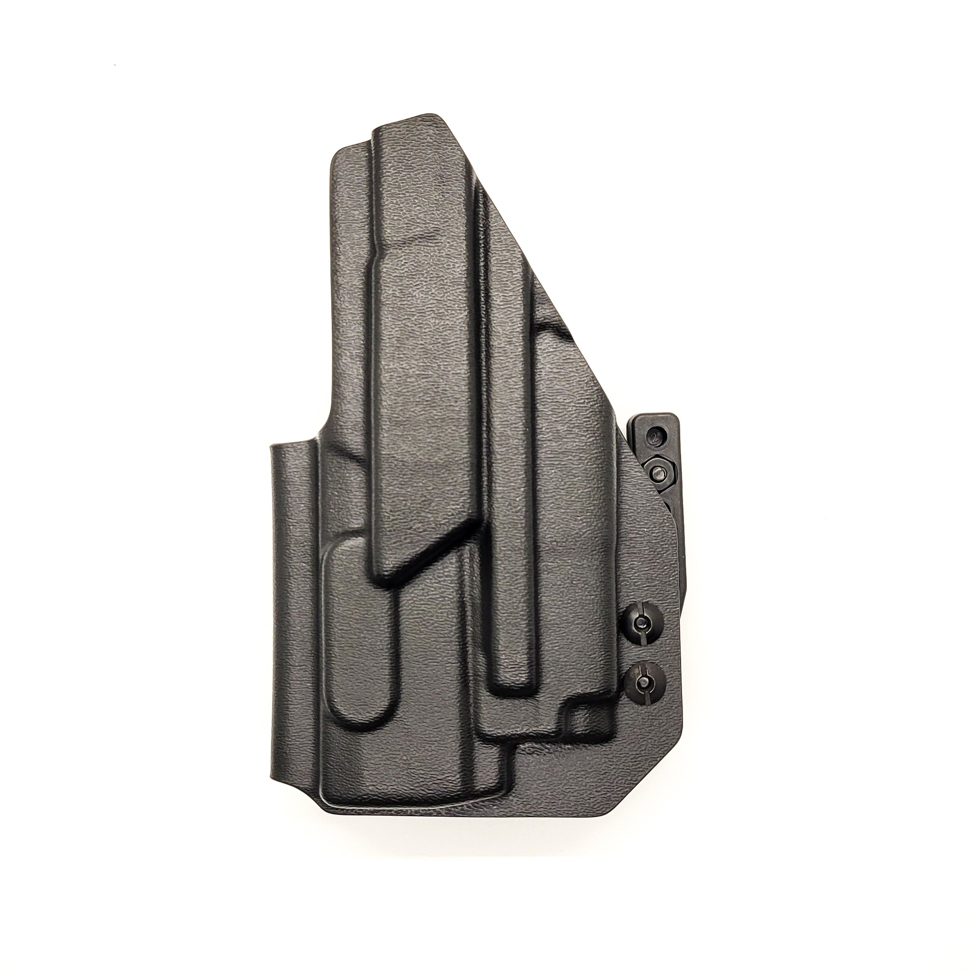 For the best IWB Inside waistband holster for Sig Sauer P320  Compact, Carry, or M18 & Olight PL-Mini 2 with GoGun USA Gas Pedal, shop Four Brothers holsters. 