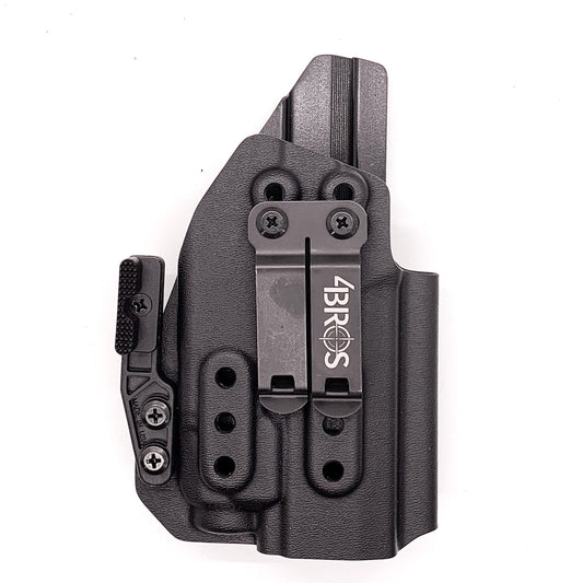 For the best Inside Waistband Holster for Sig Sauer P320 Compact/Carry & Streamlight TLR-7 X or A & Align Tactical Thumb Rest shop Four Brothers holsters. 