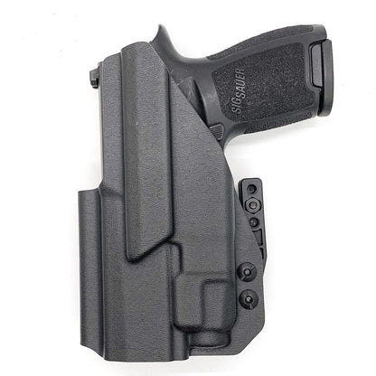 For the best Inside Waistband Holster for Sig Sauer P320 Compact/Carry & Streamlight TLR-7 X or A & Align Tactical Thumb Rest shop Four Brothers holsters. 