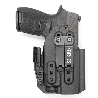 For the best Inside Waistband  Holster for the Sig Sauer P320 Compact, Carry & M18 & Streamlight TLR-7 X or A & GoGuns Gas Pedal shop Four Brothers holsters. 