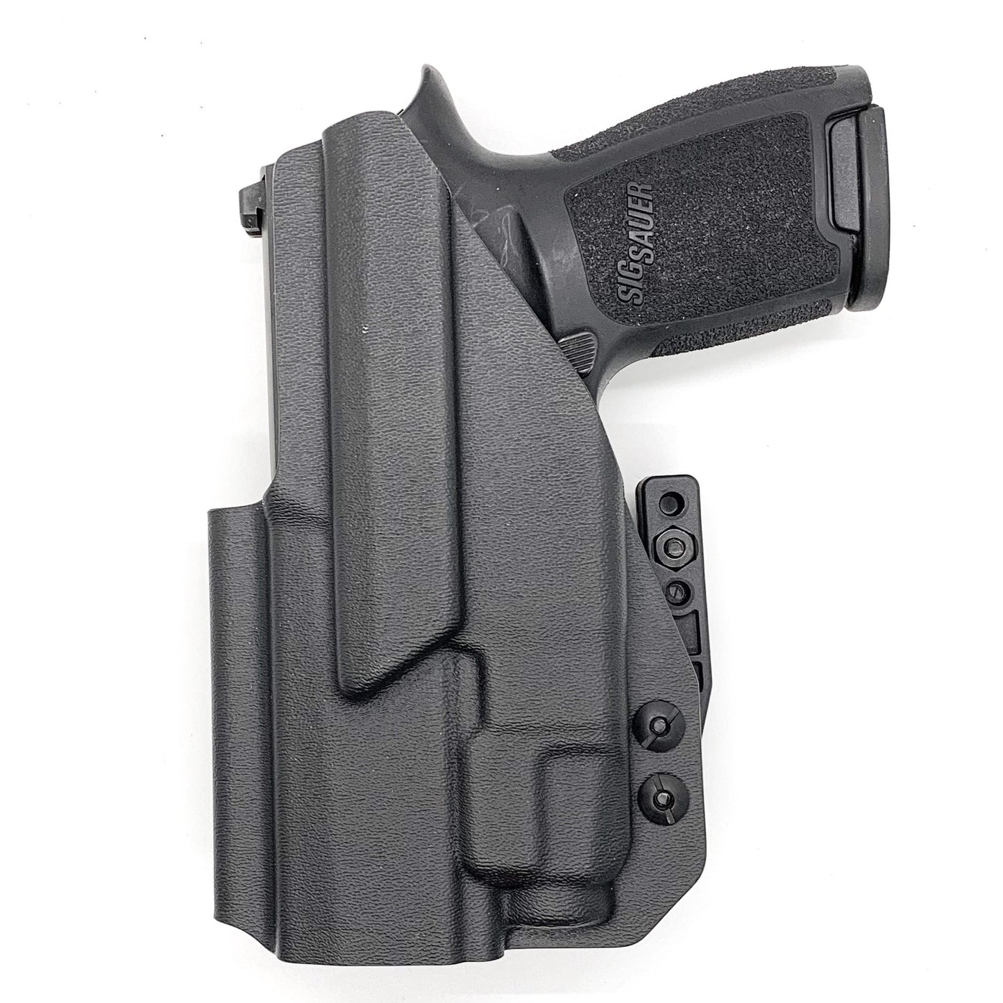 For the best Inside Waistband  Holster for the Sig Sauer P320 Compact, Carry & M18 & Streamlight TLR-7 X or A & GoGuns Gas Pedal shop Four Brothers holsters. 