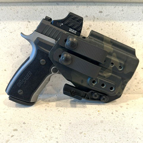 For the best Inside Waistband IWB AIWB Holster for the Sig Sauer P320 Compact, Carry or M18 pistols & Streamlight TLR-7 X or A, shop Four Brothers holsters.