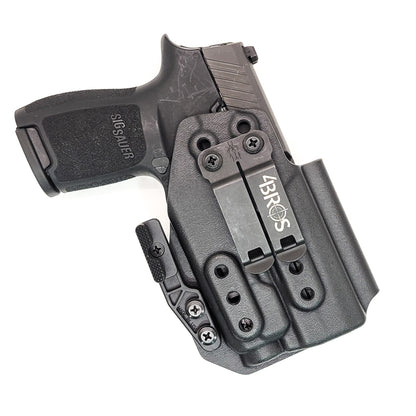 For the best Inside Waistband IWB AIWB Holster for the Sig Sauer P320 Compact, Carry or M18 pistols & Streamlight TLR-7 X or A, shop Four Brothers holsters.