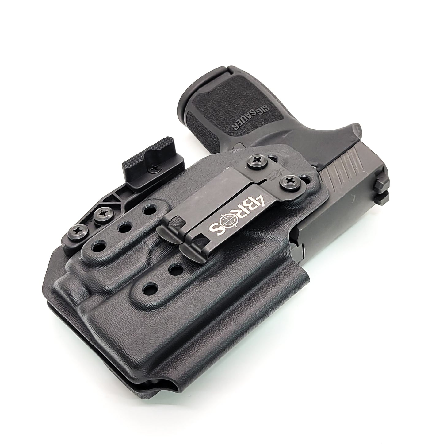 For the best Inside Waistband IWB AIWB Holster for the Sig Sauer P320 Compact, Carry or M18 pistols & Streamlight TLR-7 X or A, shop Four Brothers holsters.