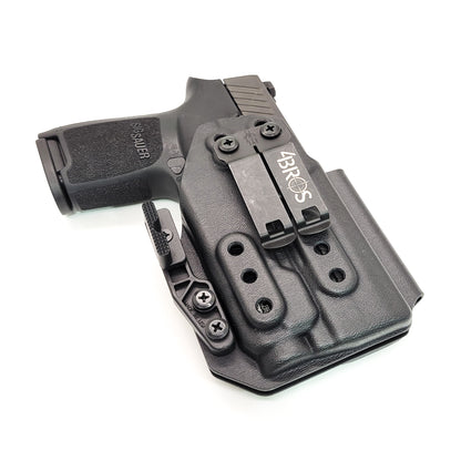 For the best Inside Waistband IWB AIWB Holster for the Sig Sauer P320 Compact, Carry or M18 pistols & Streamlight TLR-7 X or A, shop Four Brothers holsters.
