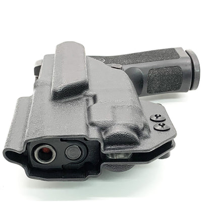 For the best IWB Kydex Inside Waistband Holster for the Sig Sauer P320 Compact, Carry or M18 & Streamlight TLR-8A & Gas Pedal shop Four Brothers Holsters  
