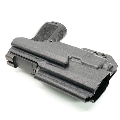 For the best IWB Kydex Inside Waistband Holster for the Sig Sauer P320 Compact, Carry or M18 & Streamlight TLR-8A & Gas Pedal shop Four Brothers Holsters  
