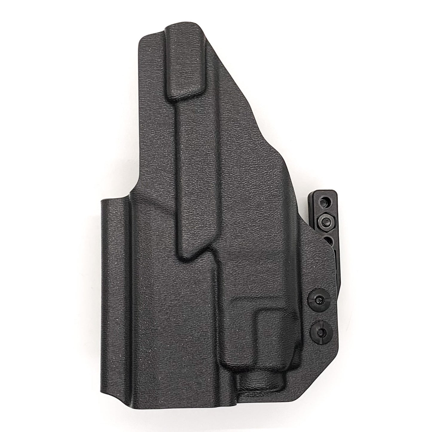 For the best IWB Kydex Inside Waistband Holster for the Sig Sauer P320 Compact, Carry and M18 & Streamlight TLR-8 or TLR-8A shop Four Brothers 4BROS Holsters. 