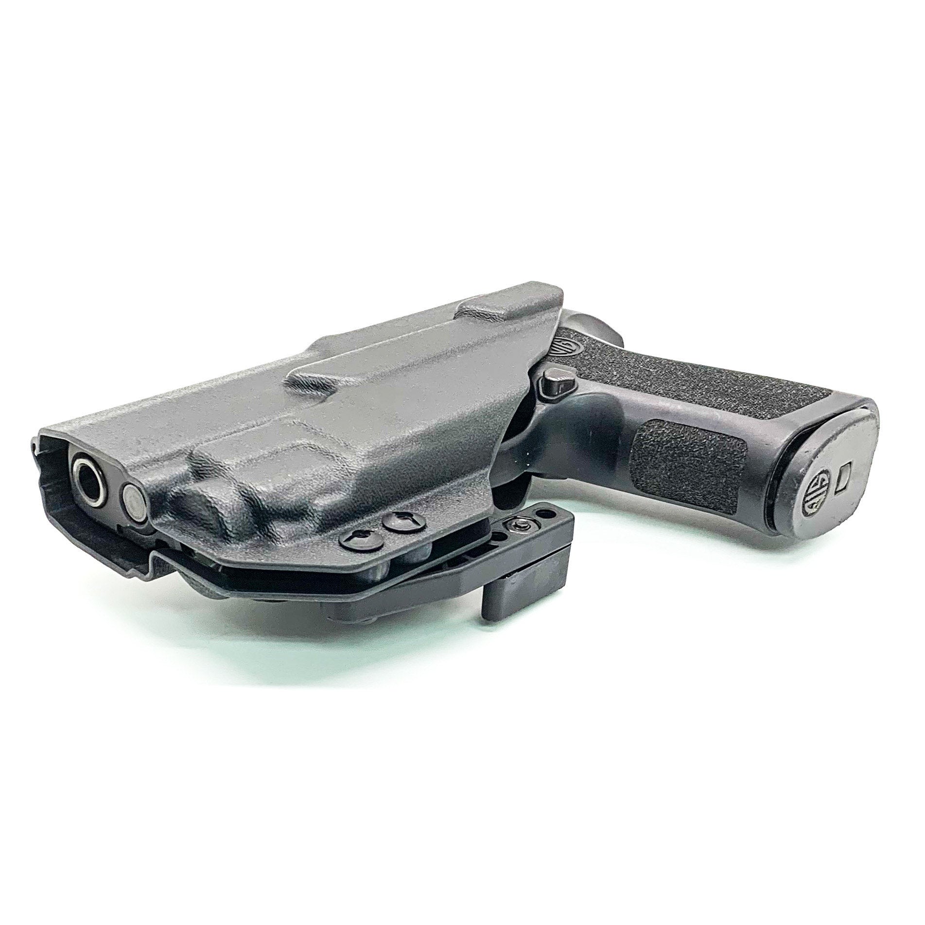 For the best IWB Kydex Inside Waistband Holster for the Sig Sauer P320 Compact, Carry and M18 & Streamlight TLR-8 or TLR-8A shop Four Brothers 4BROS Holsters. 