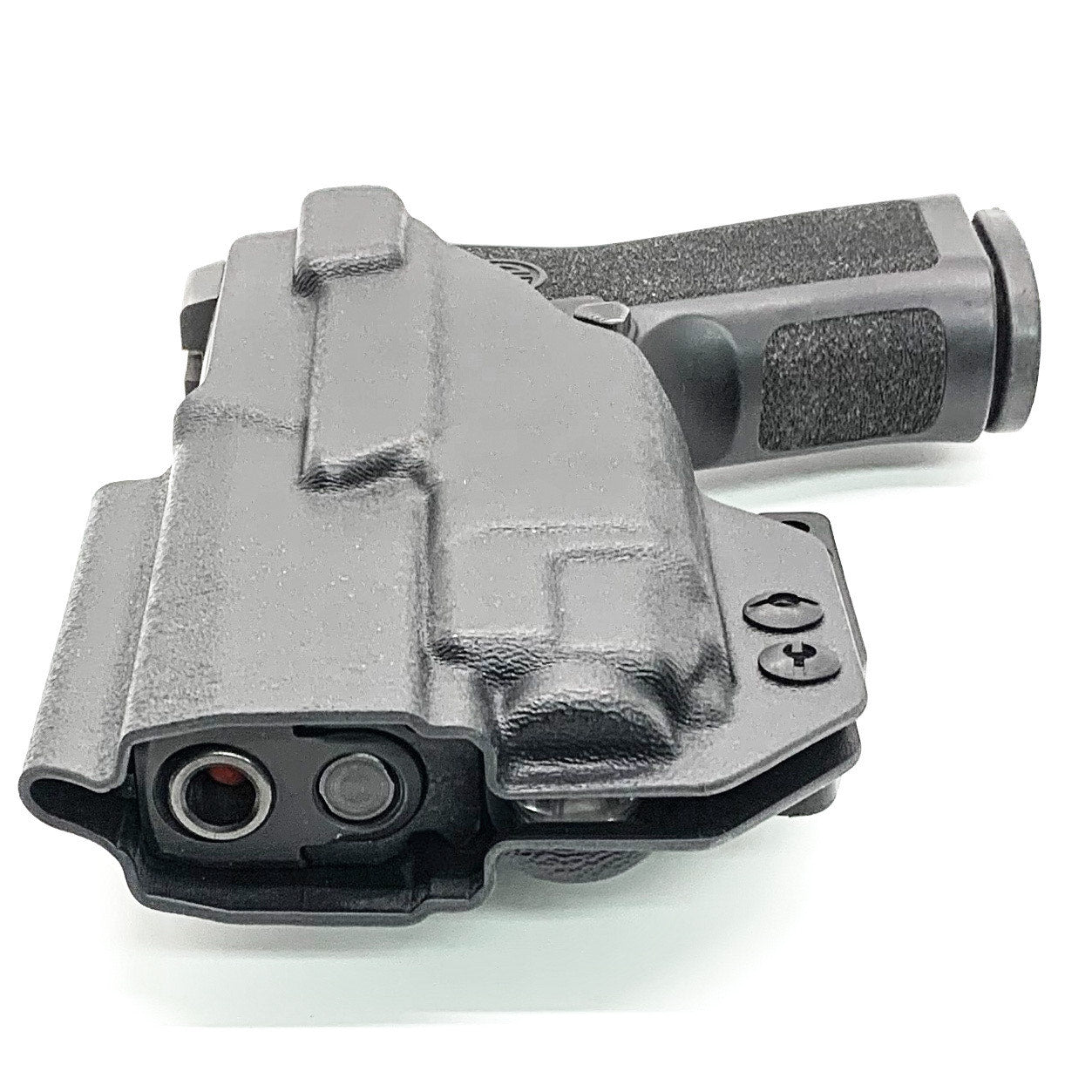 For the best IWB Kydex Inside Waistband Holster for the Sig Sauer P320 Compact, Carry and M18 & Streamlight TLR-8 or TLR-8A shop Four Brothers 4BROS Holsters. 