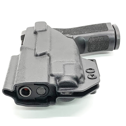 For the best IWB Kydex Inside Waistband Holster for the Sig Sauer P320 Compact, Carry and M18 & Streamlight TLR-8 or TLR-8A shop Four Brothers 4BROS Holsters. 