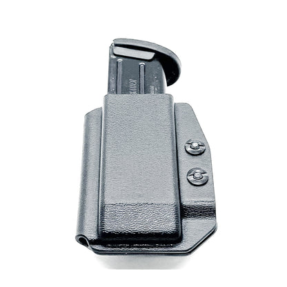 Black Inside Waistband IWB AIWB Sig P320 magazine carrier, holster, and pouch for the Sig P320, P365 & P365XL magazines from Four Brothers Holsters.