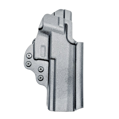 Black Outside Waistband OWB Kydex holster for the Sig Sauer P320 Full Size X5 or M17 pistol with a 4BROS 1.5" Belt Slide.