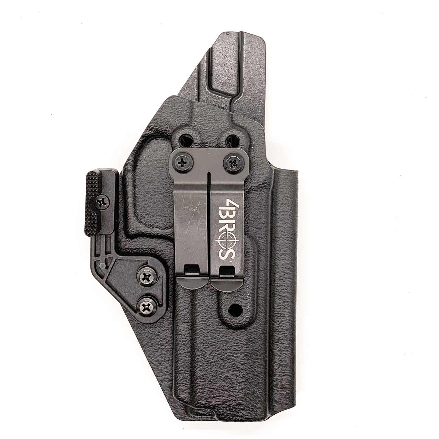 For the best inside Waistband Kydex holster designed to fit the Sig Sauer P320 X-Five Legion pistols shop Four Brothers Holsters.  Full sweatguard, adjustable retention, adjustable ride height, and cant.  Minimal material and smooth edges reduce printing and fit most red dot sights. Proudly made in the USA.  XFive X5