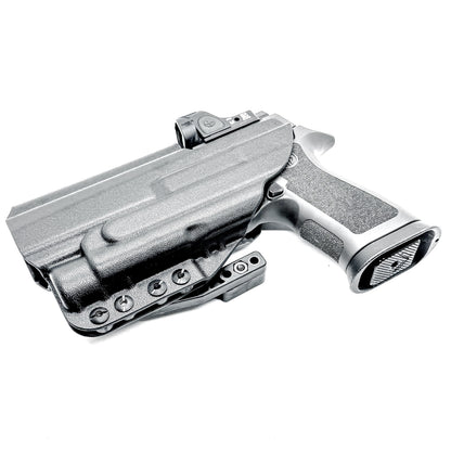 IWB Kydex Inside Waistband Holster for the Sig Sauer P320 Full-Size & Carry pistols & Streamlight TLR-1 or TLR-1 HL in Black with a DCC Monoblock and a ModWing.