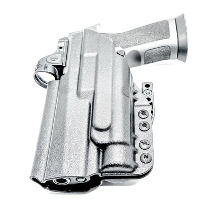IWB Kydex Inside Waistband Holster for the Sig Sauer P320 Full-Size & Carry pistols & Streamlight TLR-1 or TLR-1 HL in Black with a DCC Monoblock and a ModWing.