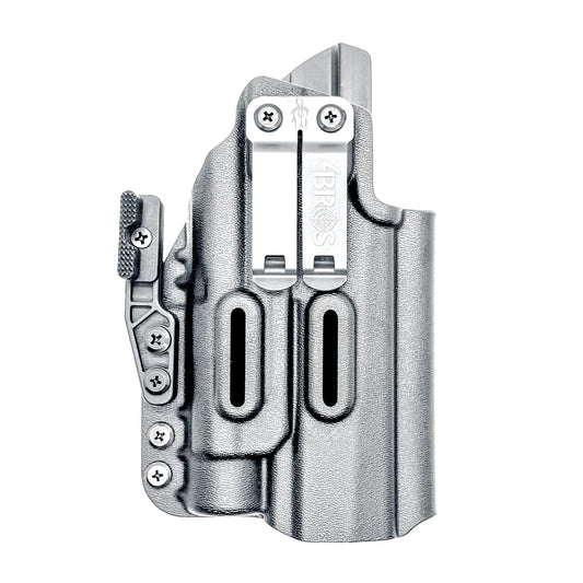 IWB Kydex Inside Waistband Holster for the Sig Sauer P320 Full-Size & Carry pistols & Streamlight TLR-1 or TLR-1 HL in Black with a DCC Monoblock and a ModWing.