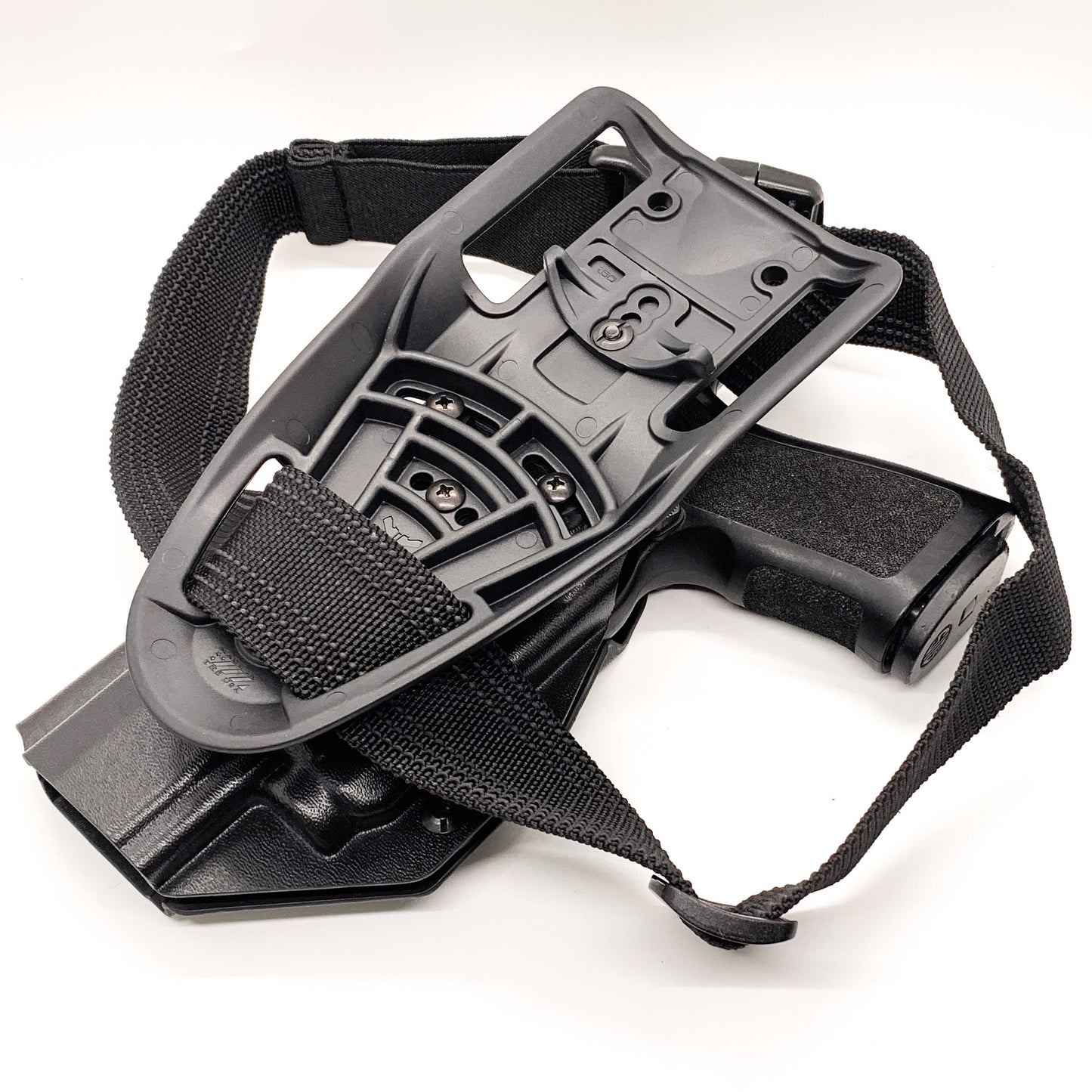For the best OWB Sig Sauer Full Size and Compact P320 & Streamlight TLR-7 Xor A & GoGun USA Gas Pedal Duty & Competition Holster, shop Four Brothers Holsters. 