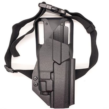 For the best, OWB Sig Sauer Full Size & Carry P320 & Streamlight TLR-7 X & A and Align Tactical Thumb Rest Competition Holster, shop Four Brothers Holsters. 
