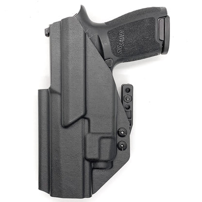 For the best, IWB holster for the Sig Sauer P320 Full Size, X5, & M17 with Streamlight TLR-7 X or A & Align Tactical Thumb Rest, shop Four Brothers holsters. 