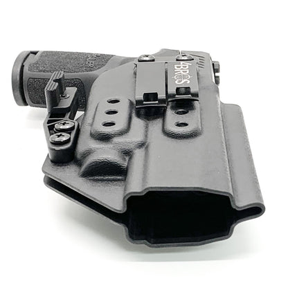 For the best, IWB holster for the Sig Sauer P320 Full Size, X5, & M17 with Streamlight TLR-7 X or A & Align Tactical Thumb Rest, shop Four Brothers holsters. 