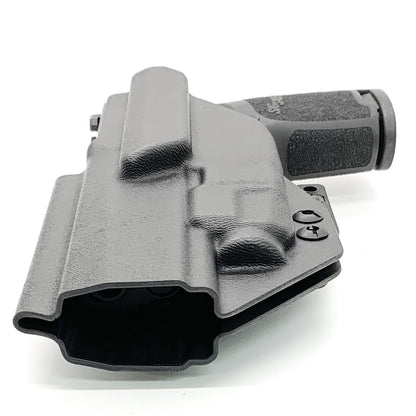 For the best, IWB holster for the Sig Sauer P320 Full Size, X5, & M17 with Streamlight TLR-7 X or A & Align Tactical Thumb Rest, shop Four Brothers holsters. 