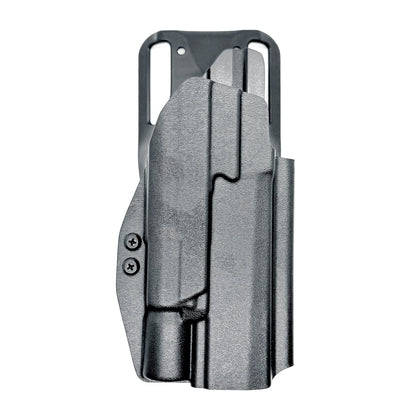 Sig Sauer P320 with X300 Gas Pedal Duty & Competition Holster in Black with Duty Drop