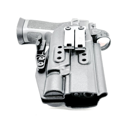 Sig Sauer P320 with X300 IWB Gas Pedal Holster with Monoblock in Black 