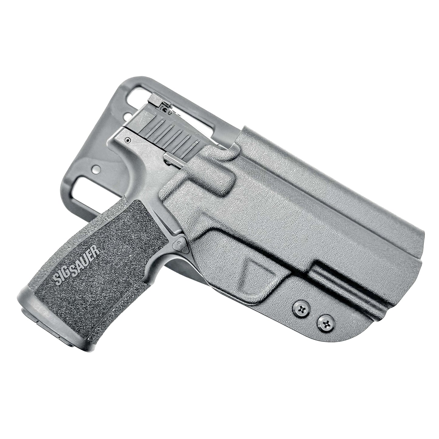 For the best Outside Waistband Duty & Competition Holster for the Sig Sauer P322 with Blade-Tech Duty Drop & Offset Attachment, shop Four Brothers Holsters.