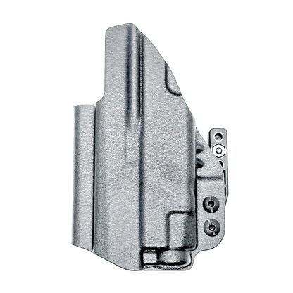 Inside Waistband IWB holster for the Sig Sauer P365-AXG Legion Gen 2 with the Streamlight TLR-7 X or A in black with the DCC Monoblock and a modwing.