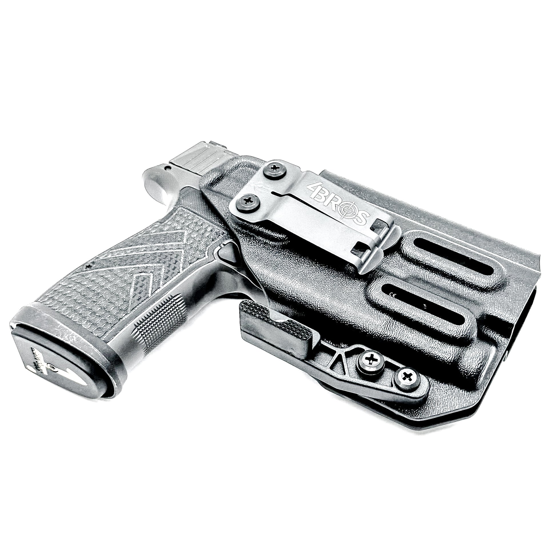 Inside Waistband IWB holster for Sig P365-AXG Legion with Streamlight TLR-7 Sub (1913). Red dot ready, Enigma compatible, Gen 1 specific. Made in USA.