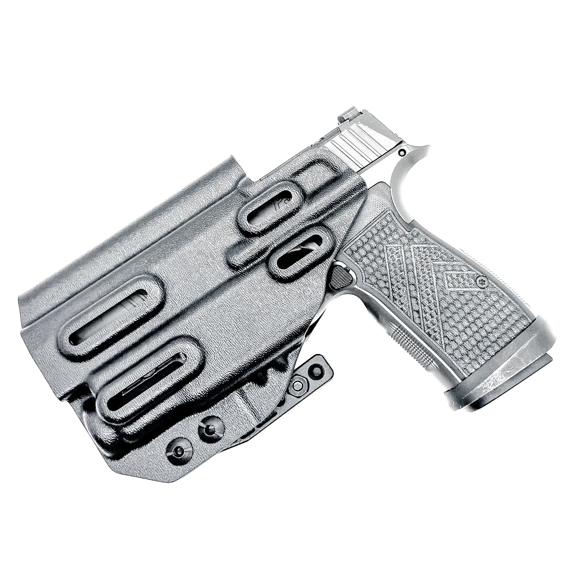 Inside Waistband IWB holster for Sig P365-AXG Legion with Streamlight TLR-7 Sub (1913). Red dot ready, Enigma compatible, Gen 1 specific. Made in USA.