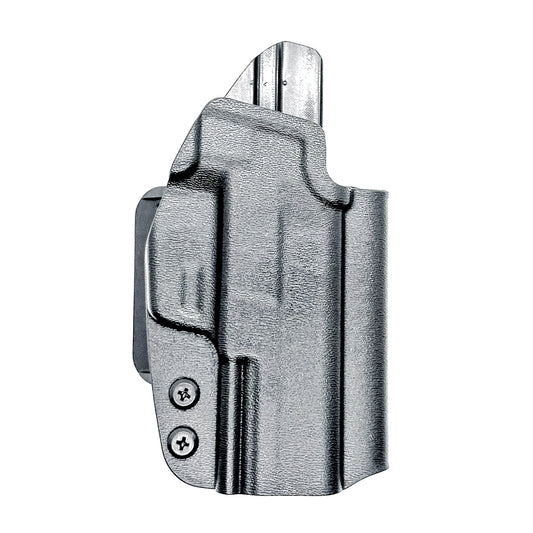 Black Outside Waistband OWB Kydex Holster for the Sig Sauer P365-AXG LEGION Gen 2 handgun, from Four Brothers 4BROS Holsters.