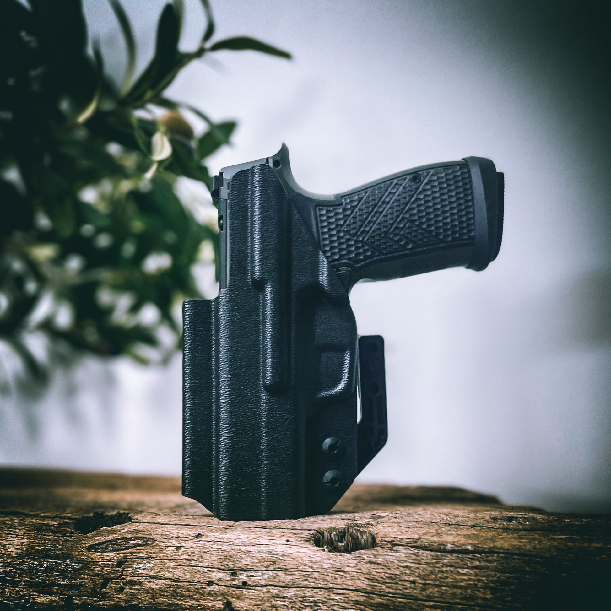 For the best Inside Waistband IWB AIWB Kydex Holster for the Sig Sauer P365-AXG LEGION handgun, shop Four Brothers 4BROS Holsters.  Proudly made in the USA.