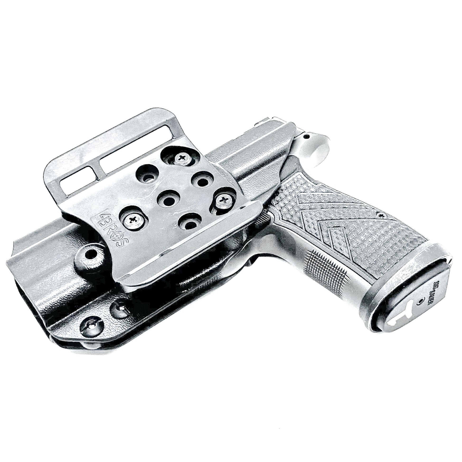 Outside Waistband OWB Kydex Holster for the Sig Sauer P365-AXG LEGION Gen 1  handgun from Four Brothers Holsters