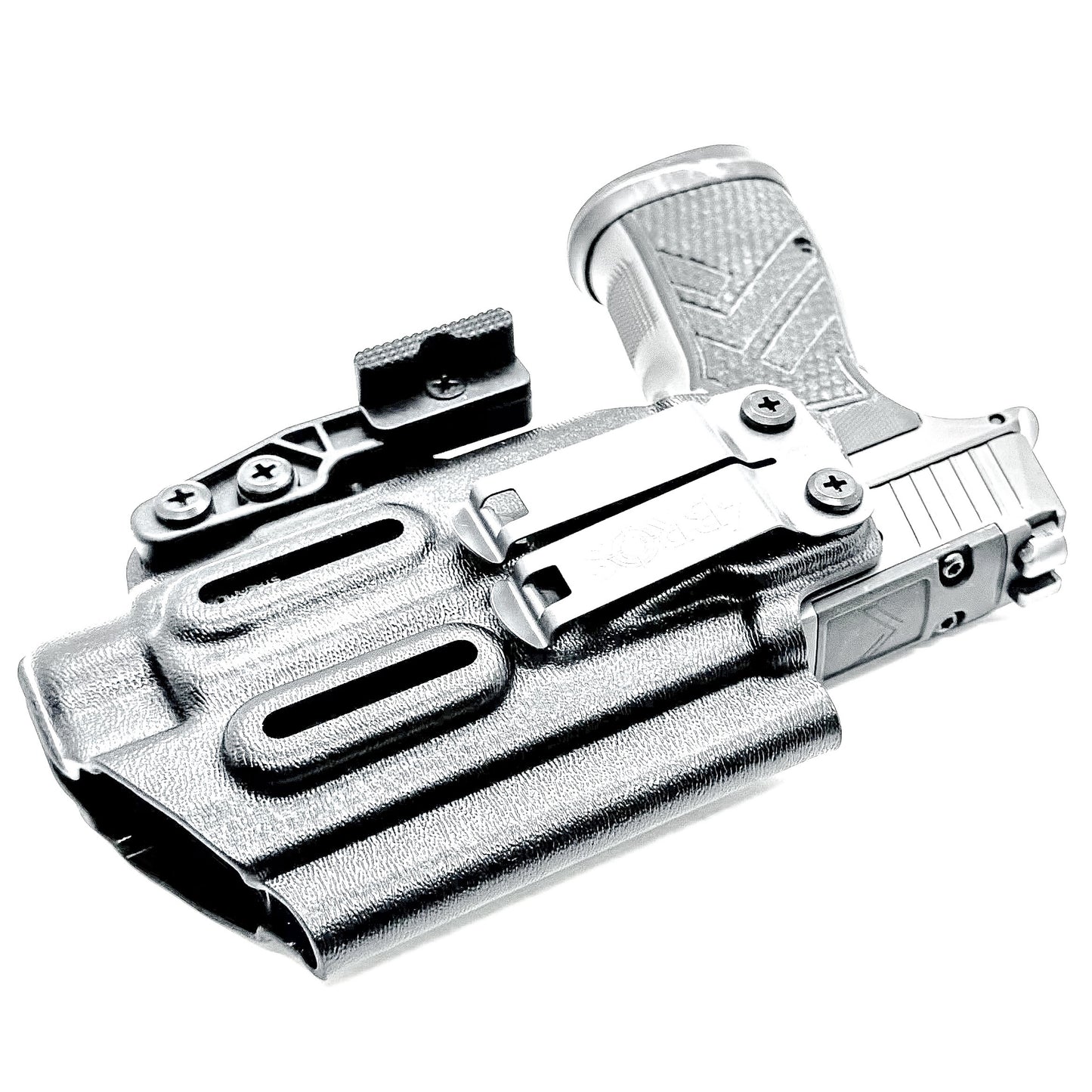 Black Inside Waistband AIWB IWB Holster with DCC Monoblock and a Modwing for the Sig Sauer P365-AXG LEGION with Streamlight TLR-7 HL-X, TLR-7A & TLR-7X 