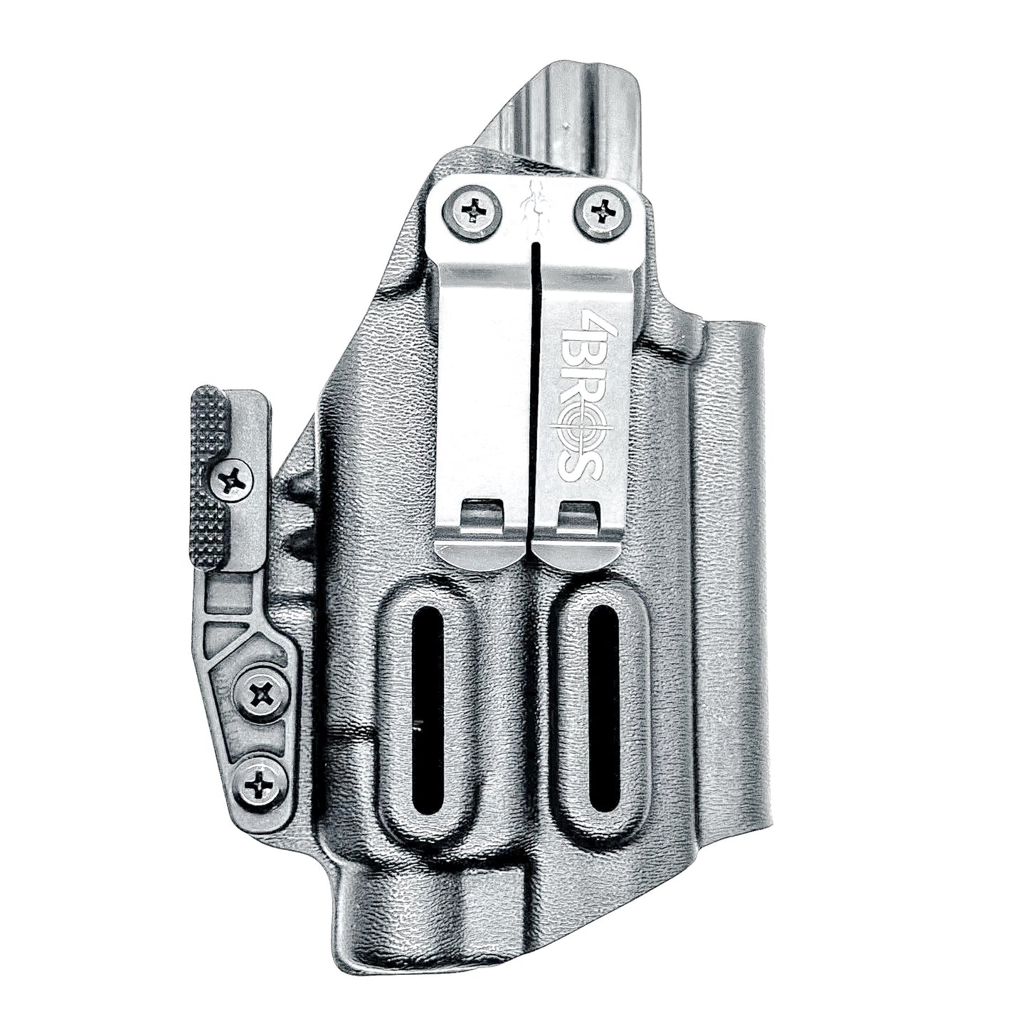 Black Inside Waistband AIWB IWB Holster with DCC Monoblock and a Modwing for the Sig Sauer P365-AXG LEGION with Streamlight TLR-7 HL-X, TLR-7A & TLR-7X 