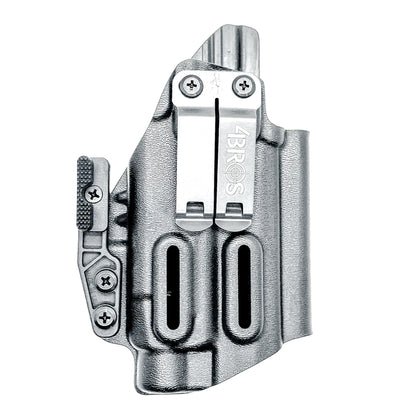 Black Inside Waistband AIWB IWB Holster with DCC Monoblock and a Modwing for the Sig Sauer P365-AXG LEGION with Streamlight TLR-7 HL-X, TLR-7A & TLR-7X 