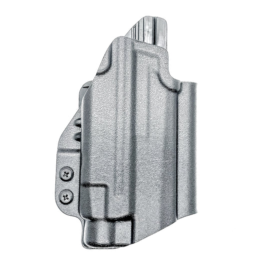 Precision Outside Waistband OWB holster for SIG P365-AXG Legion & TLR-7 HL-X.  Adjustable retention, optics-ready, threaded barrel compatible. Made in the USA.