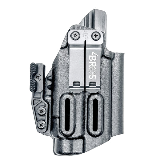 Black Inside Waistband AIWB IWB Holster with DCC Monoblock and a Modwing for the Sig Sauer P365-AXG LEGION with Streamlight TLR-7 HL-X, TLR-7A & TLR-7X 