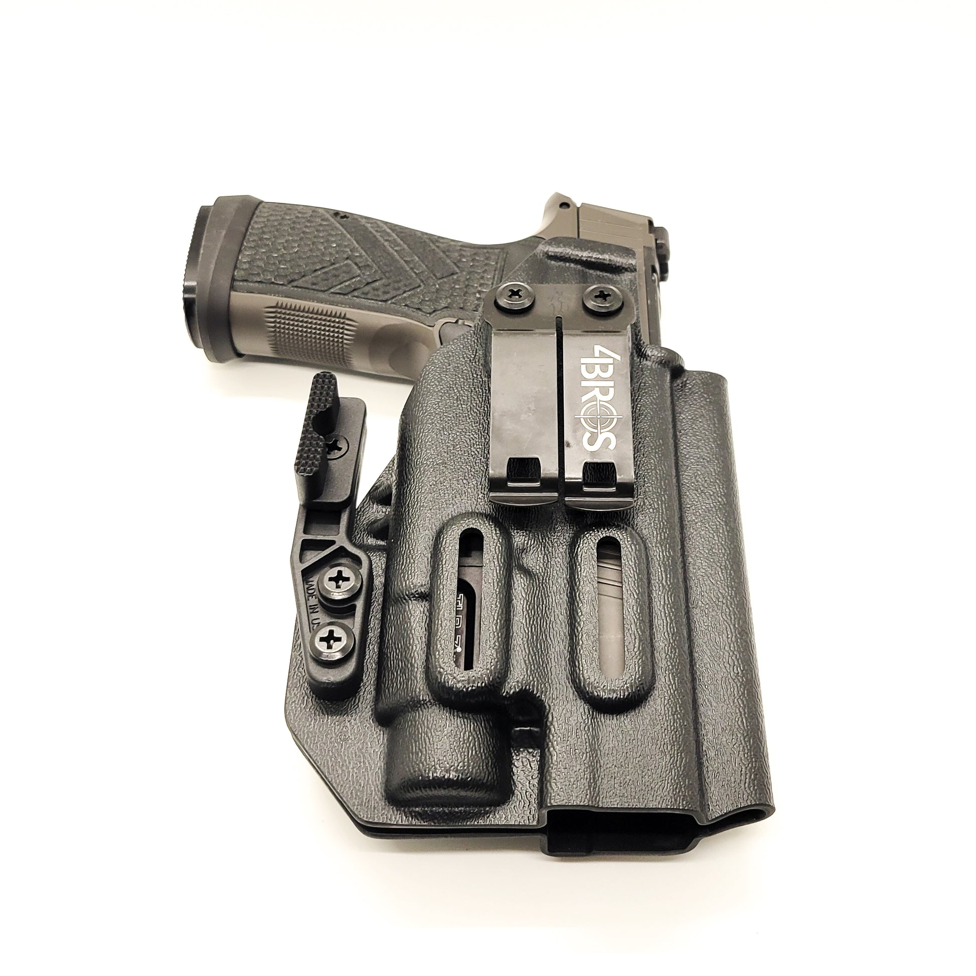 For the best Inside Waistband AIWB IWB Holster for the Sig Sauer P365-AXG LEGION with Streamlight TLR-7 HL-X, TLR-7A & TLR-7X, shop Four Brothers Holsters.