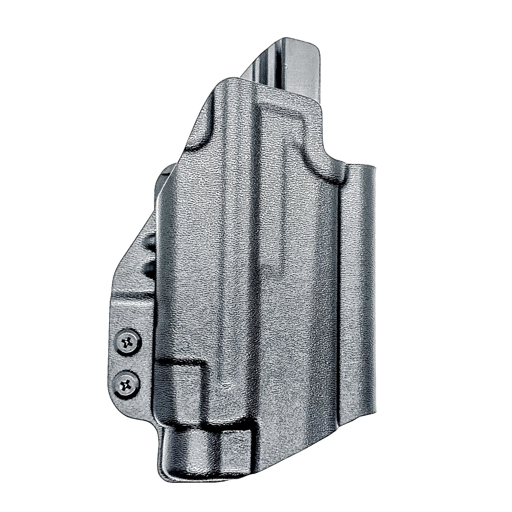 Precision Outside Waisband OWB holster for SIG P365-AXG Legion & TLR-7 HL-X.  Adjustable retention, optics-ready, threaded barrel compatible. Made in the USA.