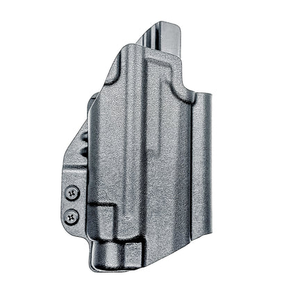 Precision Outside Waisband OWB holster for SIG P365-AXG Legion & TLR-7 HL-X.  Adjustable retention, optics-ready, threaded barrel compatible. Made in the USA.